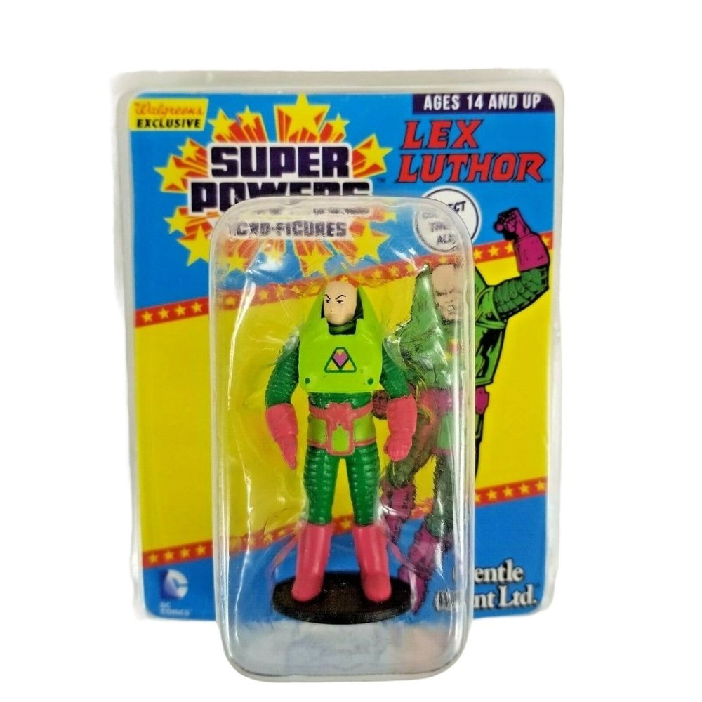 DC Comics Lex Luthor Super Powers Micro Figures 2" Walgreens Exclusive Gentle